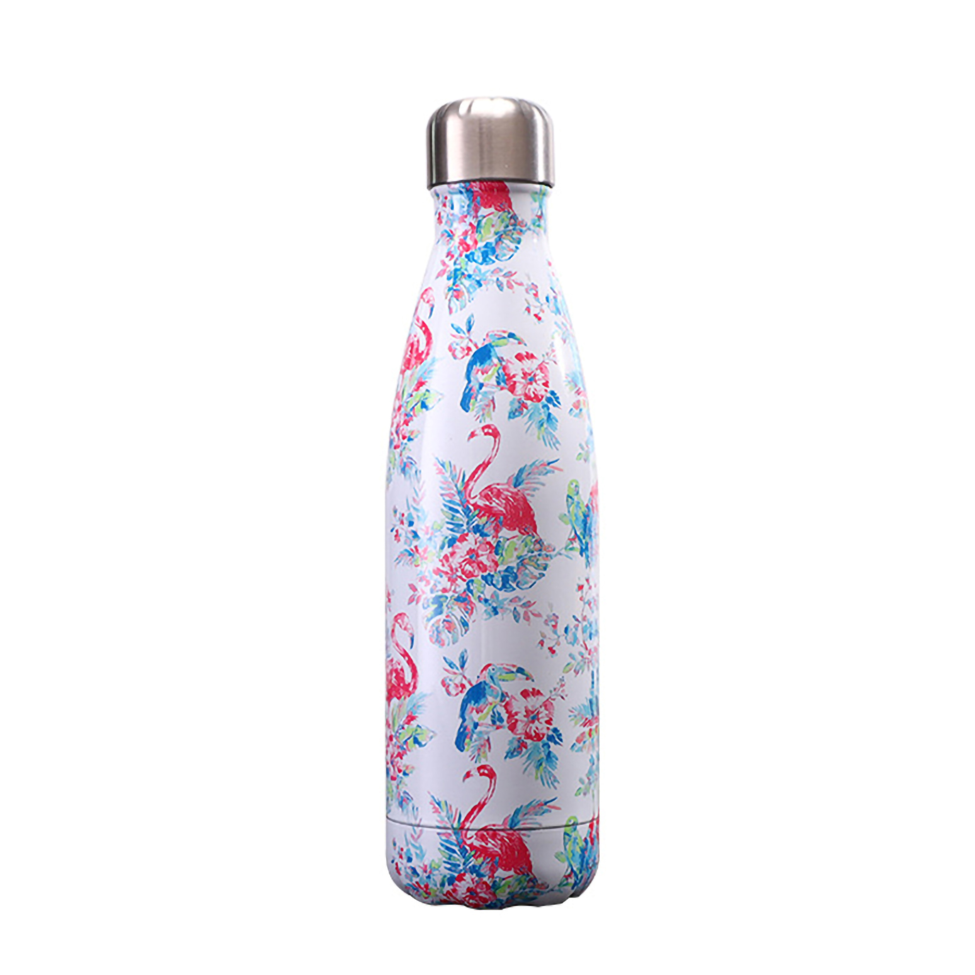 BPA Free 400ML Vacuum Insulated Stainless Steel Water Bottle Double-Walled Gym